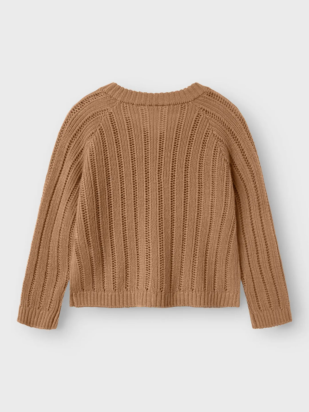 Lil' Atelier Mini WOOL NOMO LS KNIT CARD - Tigers Eye - Torgunns Barneklær AS