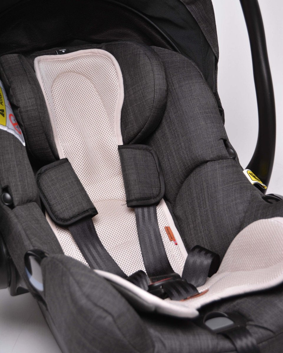 Easygrow | Air Inlay Car Seat - Sand | Torgunns Barneklær AS