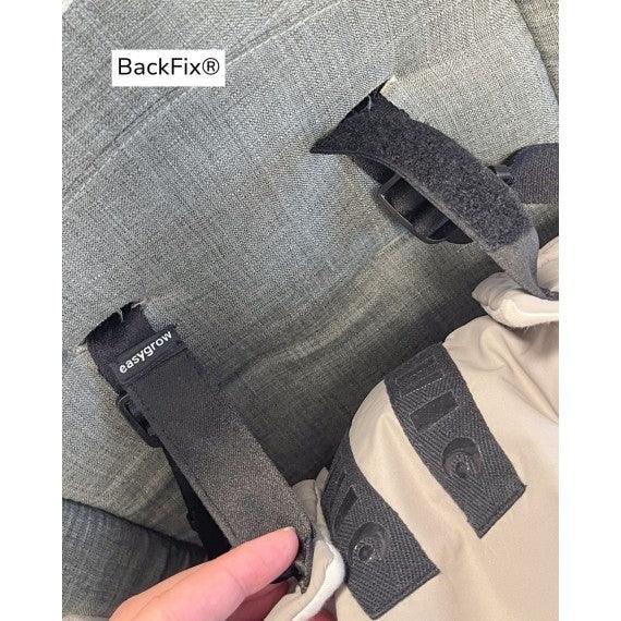 BackFix® justerbar bærebånd for barnesete, lett å justere med easygrow merke