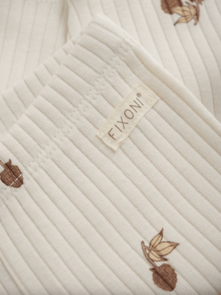 Fixoni Leggings Rib - Eggnog | Torgunns Barneklær AS