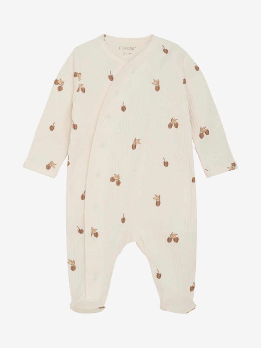 Fixoni Nightsuit Rib - Eggnog | Torgunns Barneklær AS