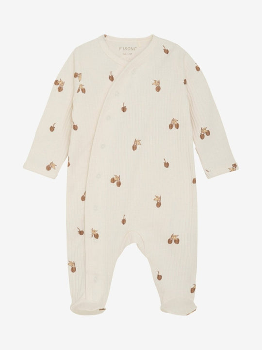 Fixoni Nightsuit Rib - Eggnog | Torgunns Barneklær AS