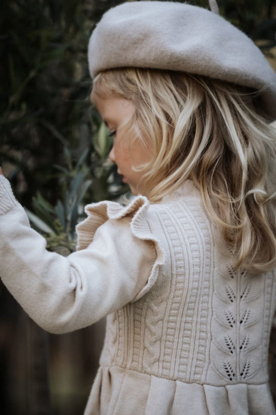 Fliink | ALILLY Peplum Pullover - Sandshell | Torgunns Barneklær AS
