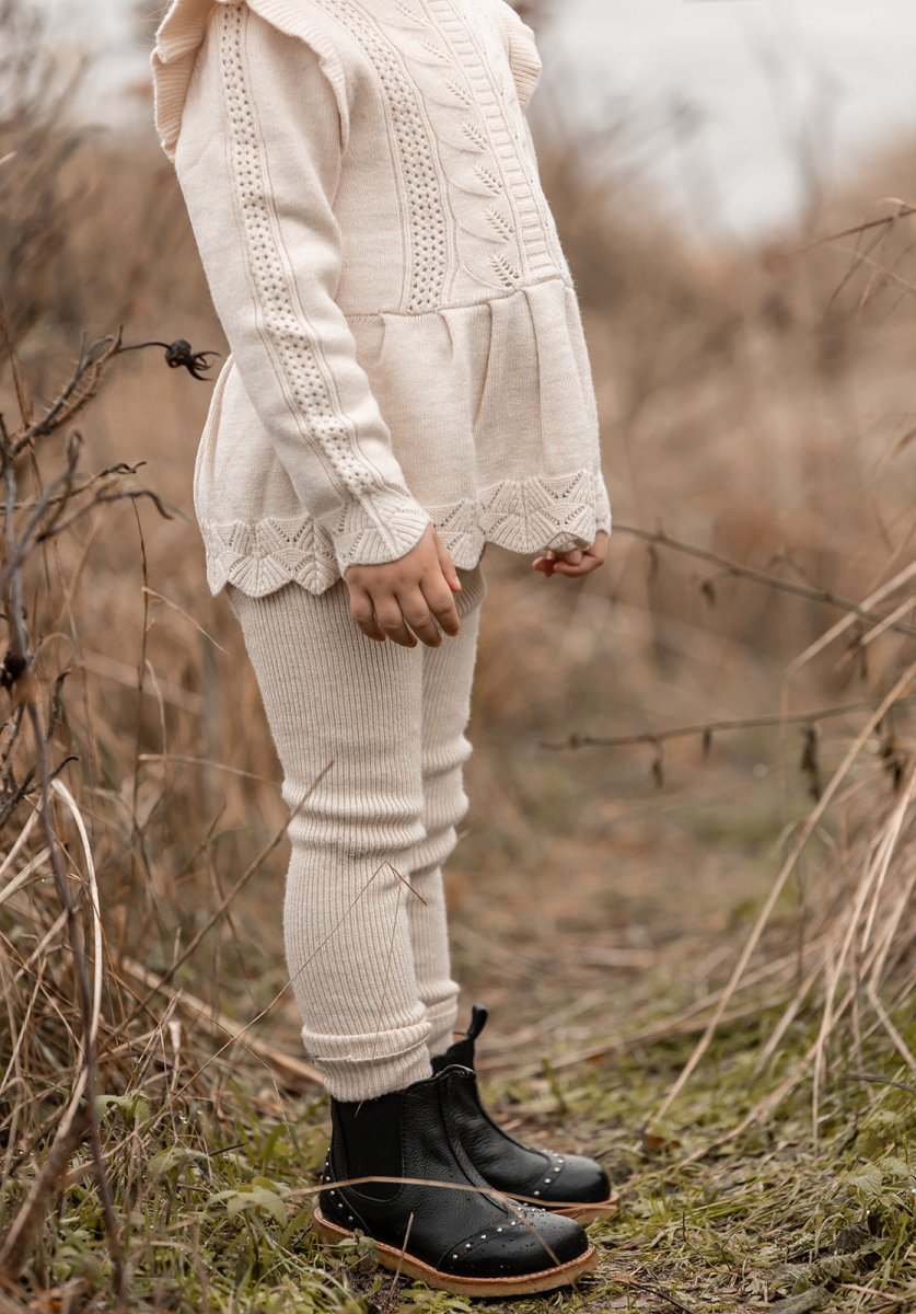 FLIINK BENNA RIB LEGGING - SANDSHELL | Torgunns Barneklær AS