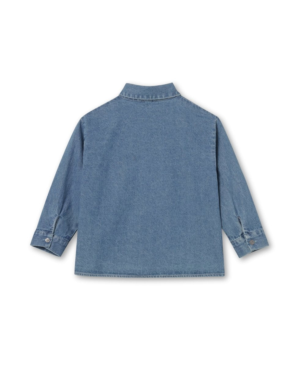 FLIINK Don LS Shirts - Light Denim Blue | Torgunns Barneklær AS