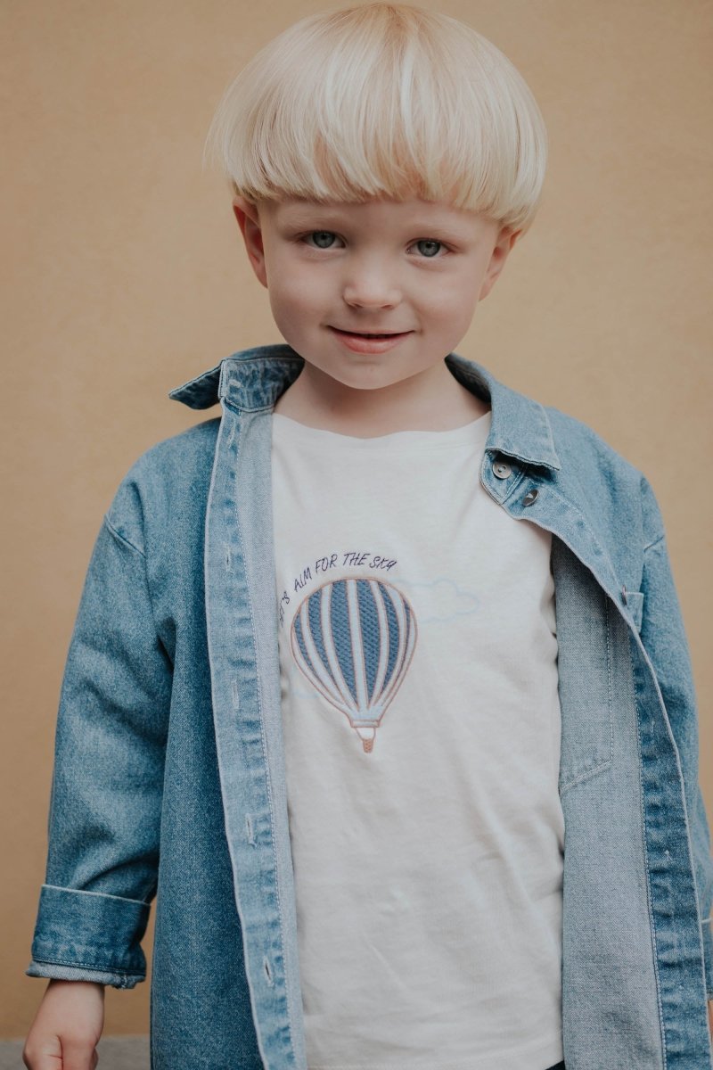 FLIINK Don LS Shirts - Light Denim Blue | Torgunns Barneklær AS