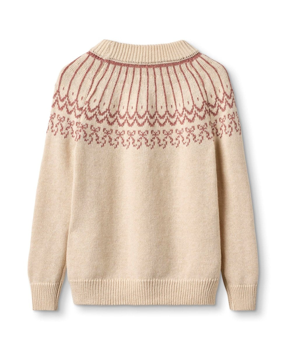 Fliink | NOVA Bow Pullover - Sandshell | Torgunns Barneklær AS
