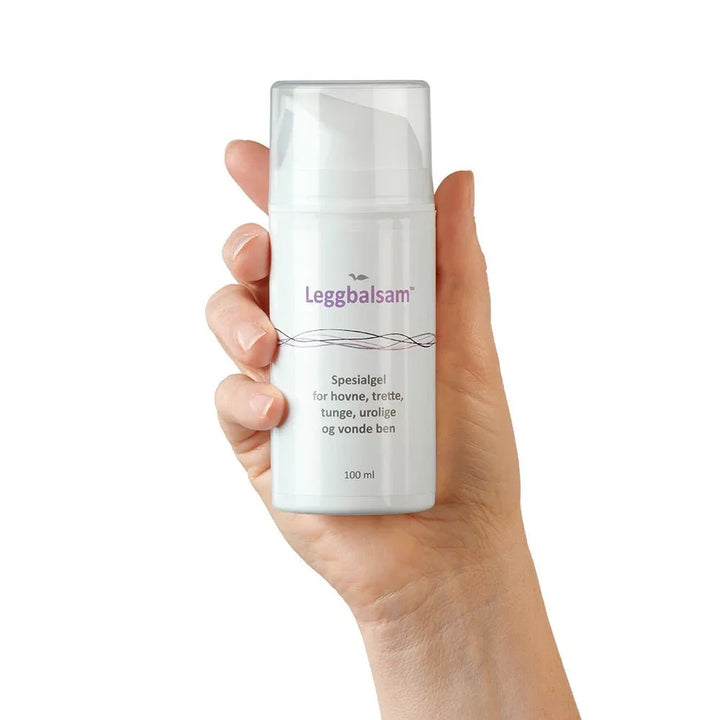 Leggbalsam spesialgel for hovne, trette, tunge, urolige og vonde ben, 100 ml