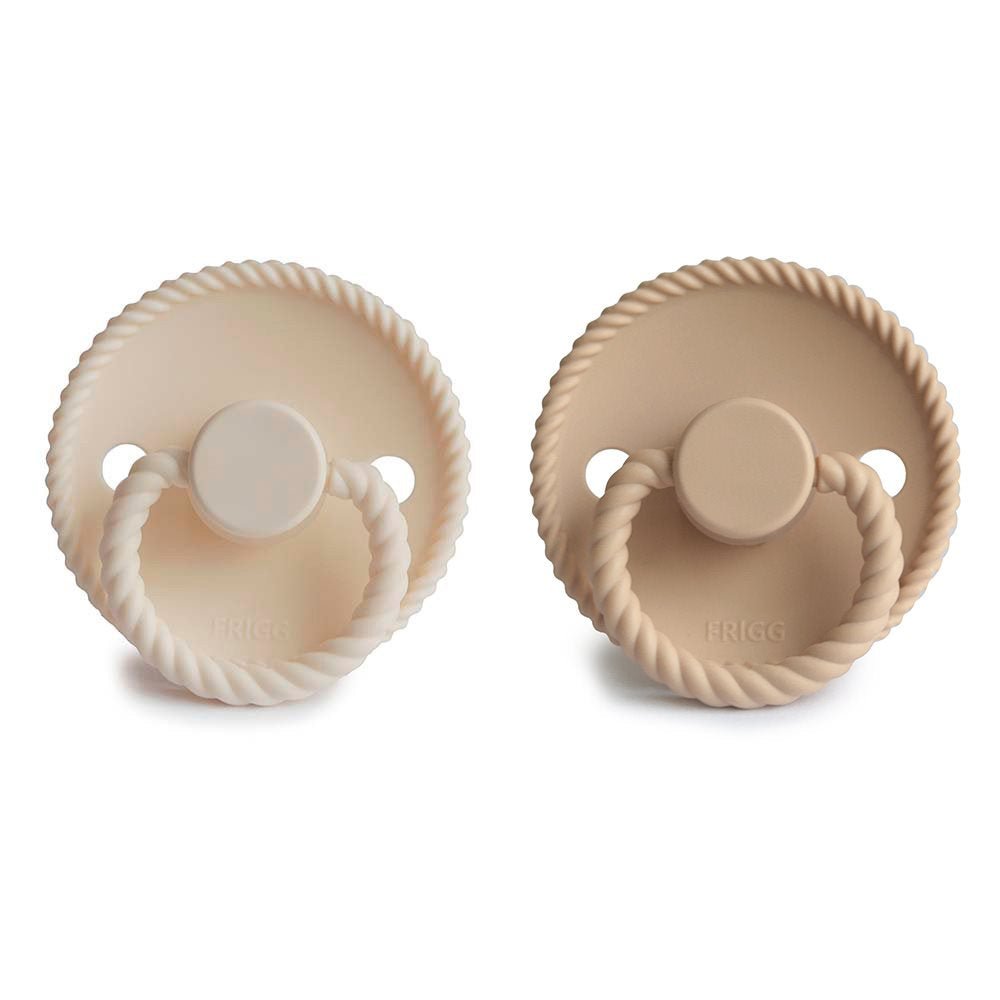 FRIGG | Rope Smokk Silikon 2pk - Cream/Croissant | Torgunns Barneklær AS