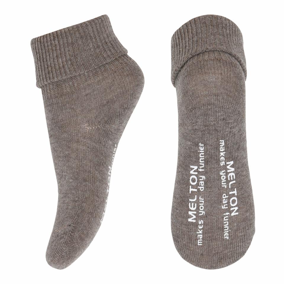MELTON Antiskli sokker - Bomull - Denver Melange - Torgunns Barneklær AS