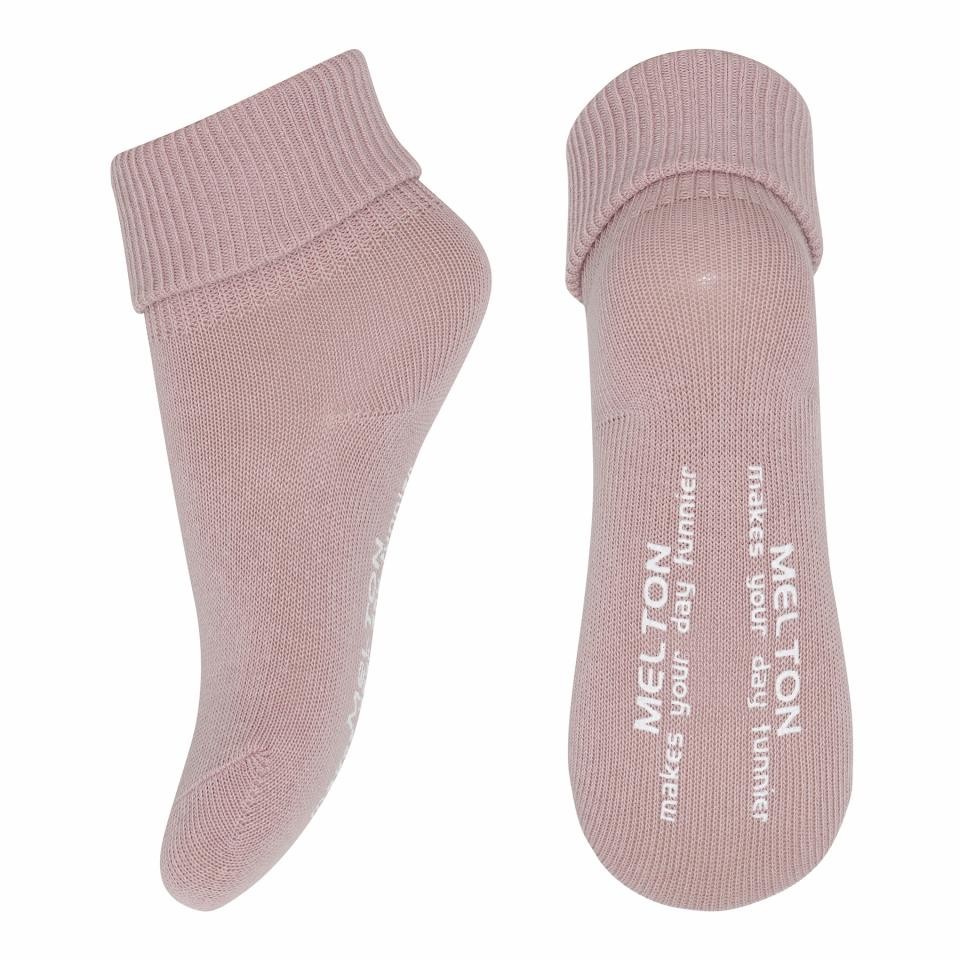 MELTON Antiskli sokker - Bomull - Rosa - Torgunns Barneklær AS