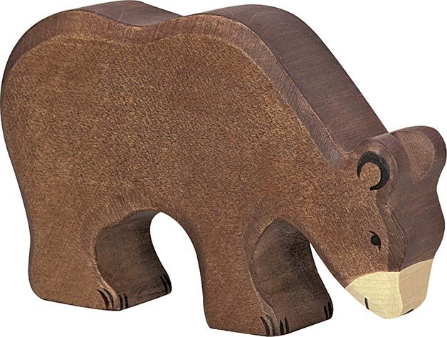 Holztiger | Brun Bjørn – Spisende | Torgunns Barneklær AS