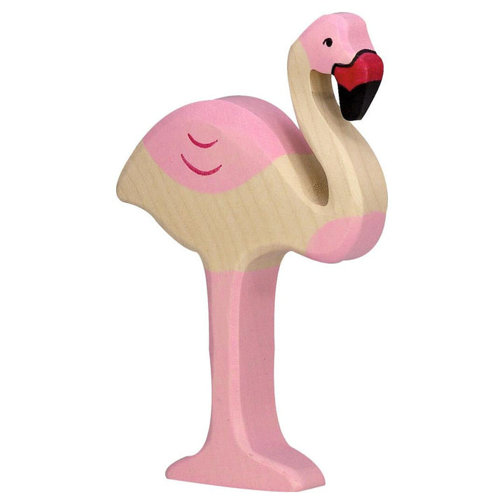 Holztiger | Flamingo trefigur | Torgunns Barneklær AS