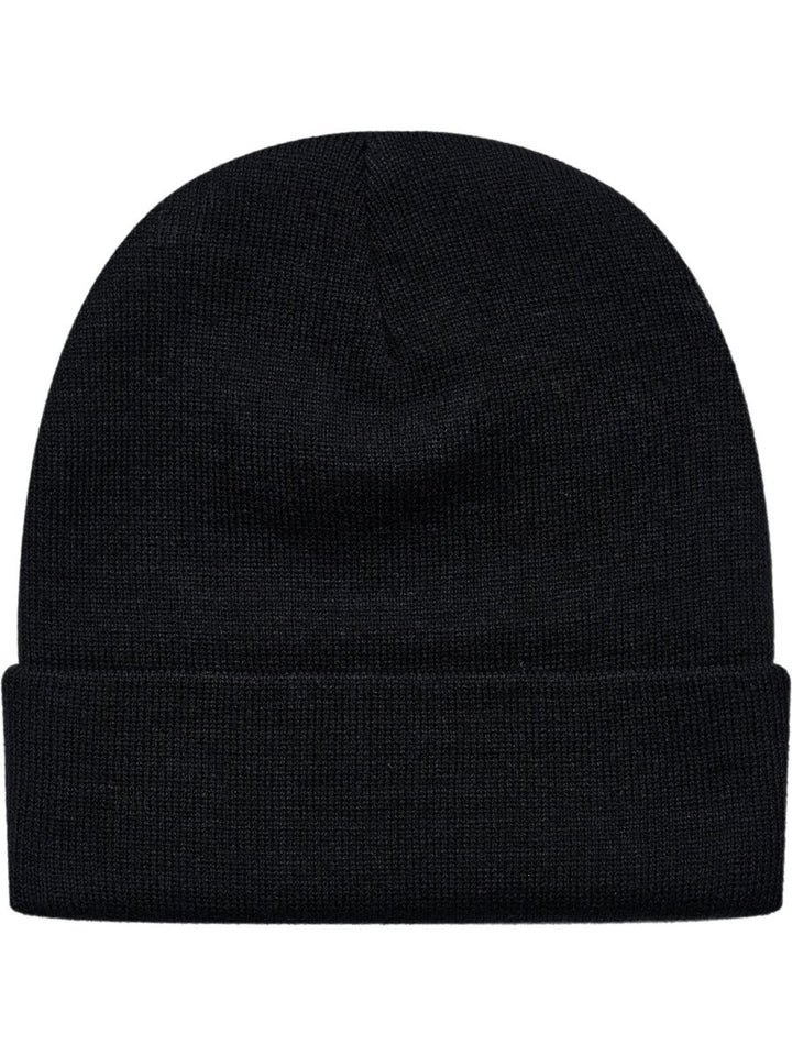 hummel hmlJR KNIT BEANIE - BLACK | Torgunns Barneklær AS