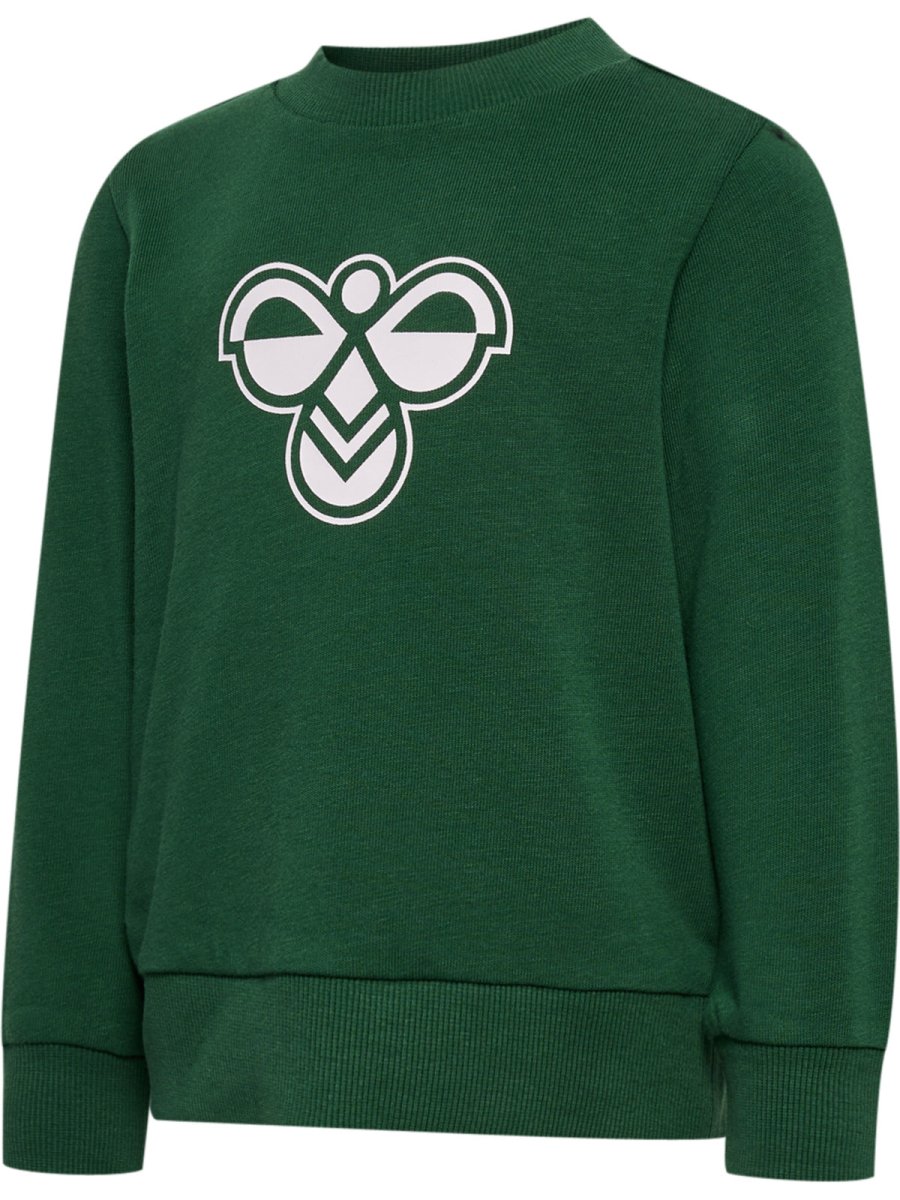 hummel MINI JERSEY CREWSUIT BEE - DARK GREEN | Torgunns Barneklær AS