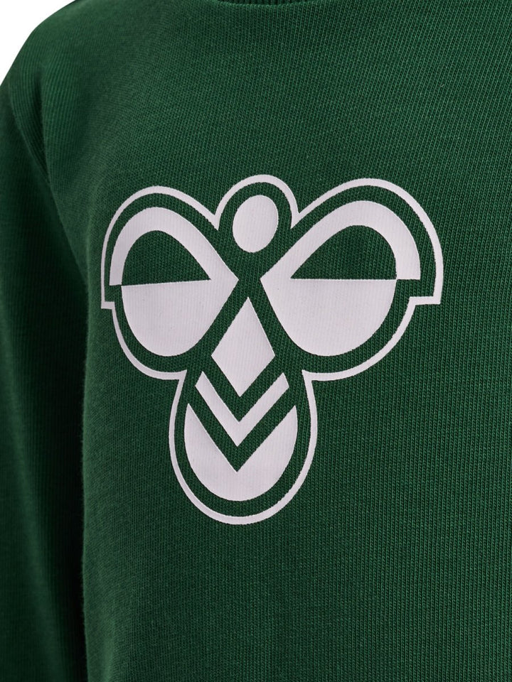 hummel MINI JERSEY CREWSUIT BEE - DARK GREEN | Torgunns Barneklær AS