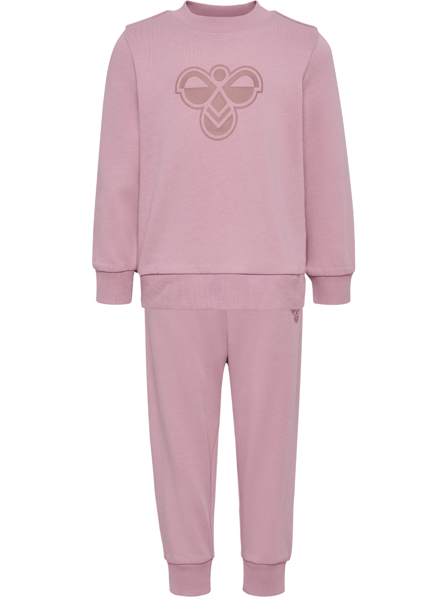 hummel MINI JERSEY CREWSUIT BEE - MAUVE SHADOW | Torgunns Barneklær AS
