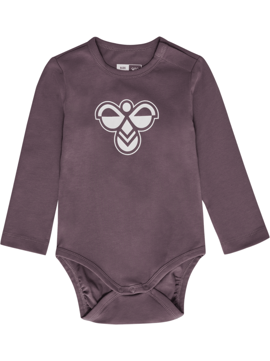 hummel Mini Logo Body – Black Plum | Torgunns Barneklær AS