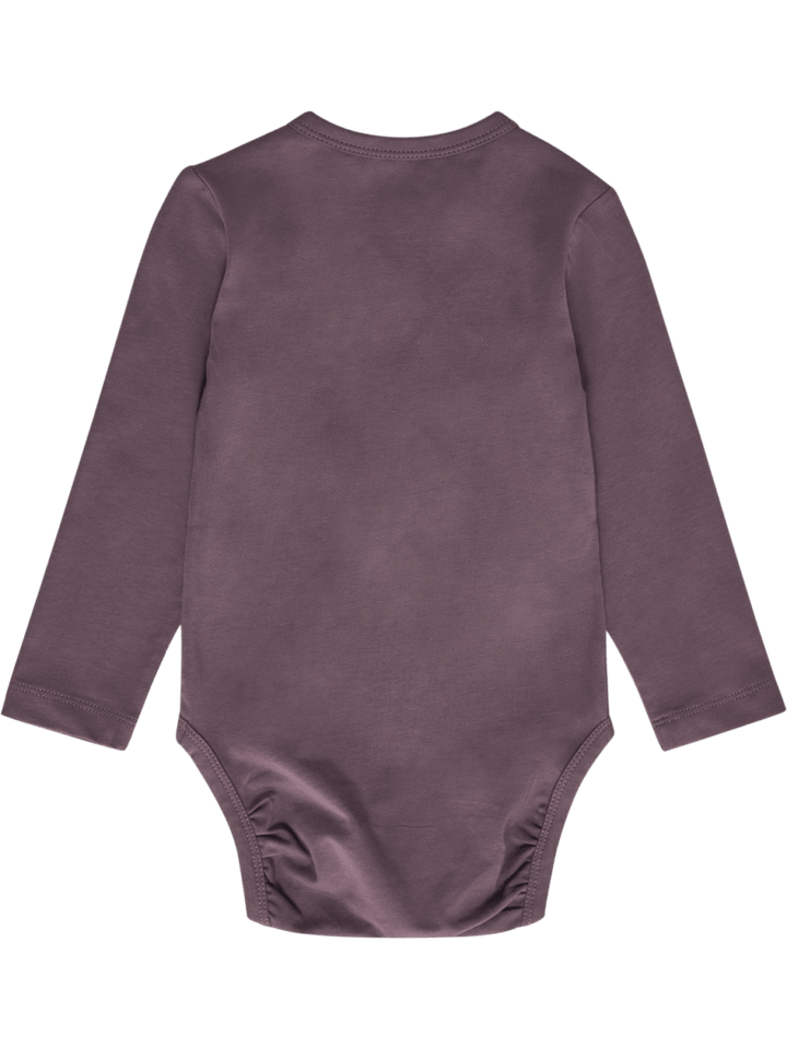 hummel Mini Logo Body – Black Plum | Torgunns Barneklær AS