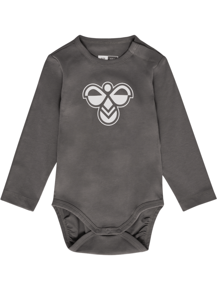hummel Mini Logo Body – Dark Gull Gray | Torgunns Barneklær AS