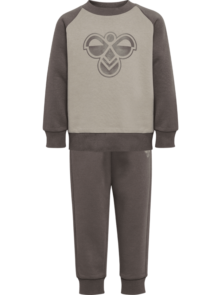 hummel MINI REG BUMBLE SET - Dark Gull Gray | Torgunns Barneklær AS