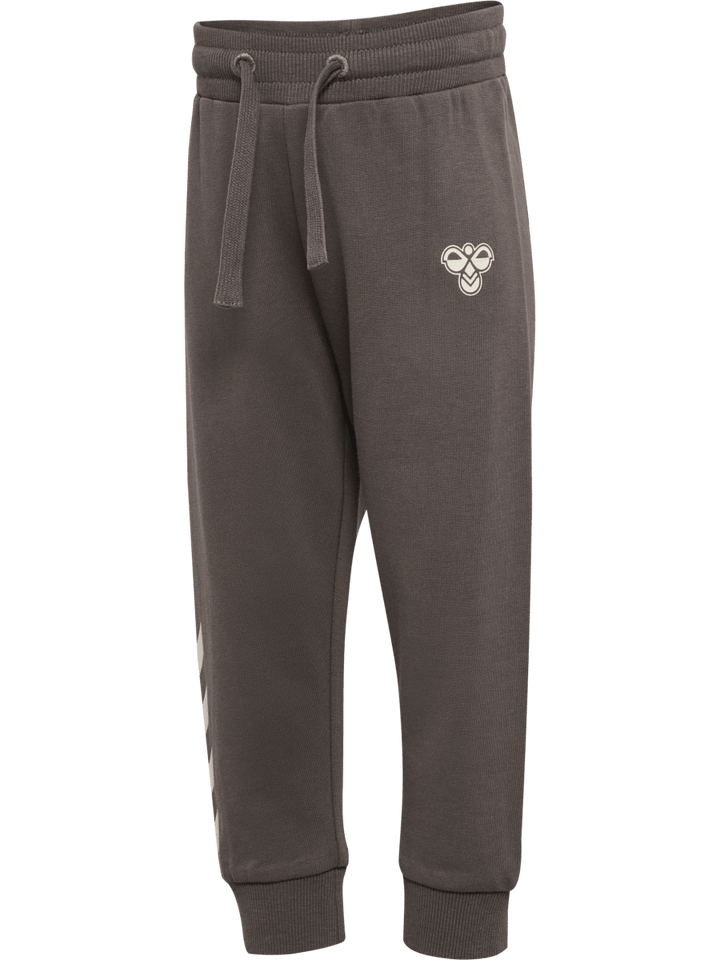 hummel MINI REG LOGO PANTS - Dark Gull Gray | Torgunns Barneklær AS