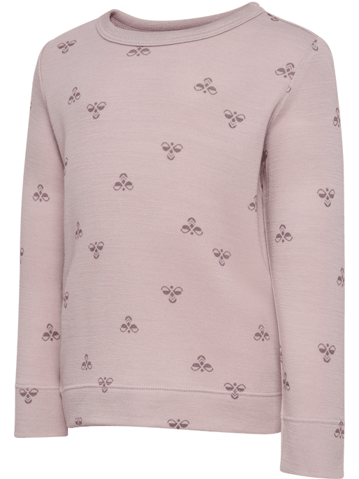 hummel MINI Ull Genser - Cloud Gray | Torgunns Barneklær AS