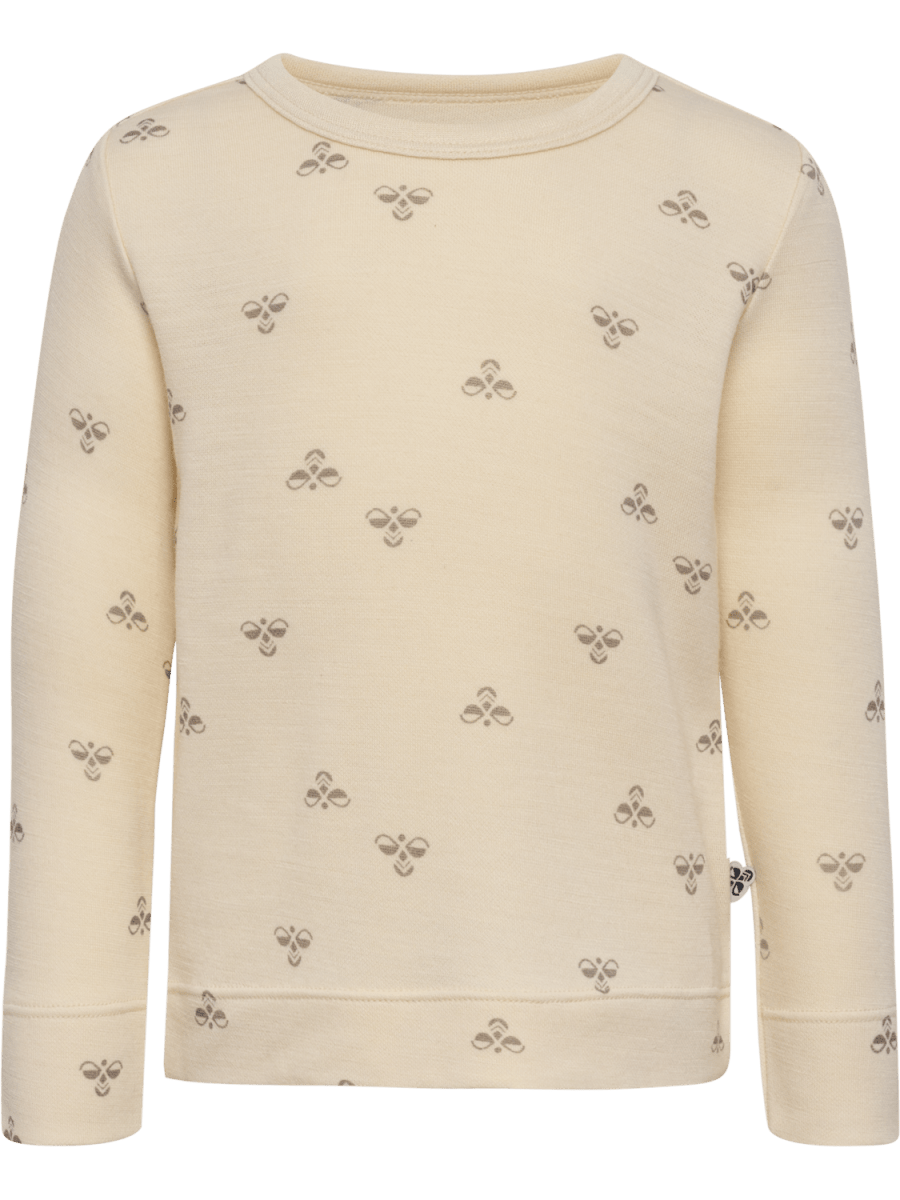 hummel MINI Ull Genser - Whitecap Gray | Torgunns Barneklær AS