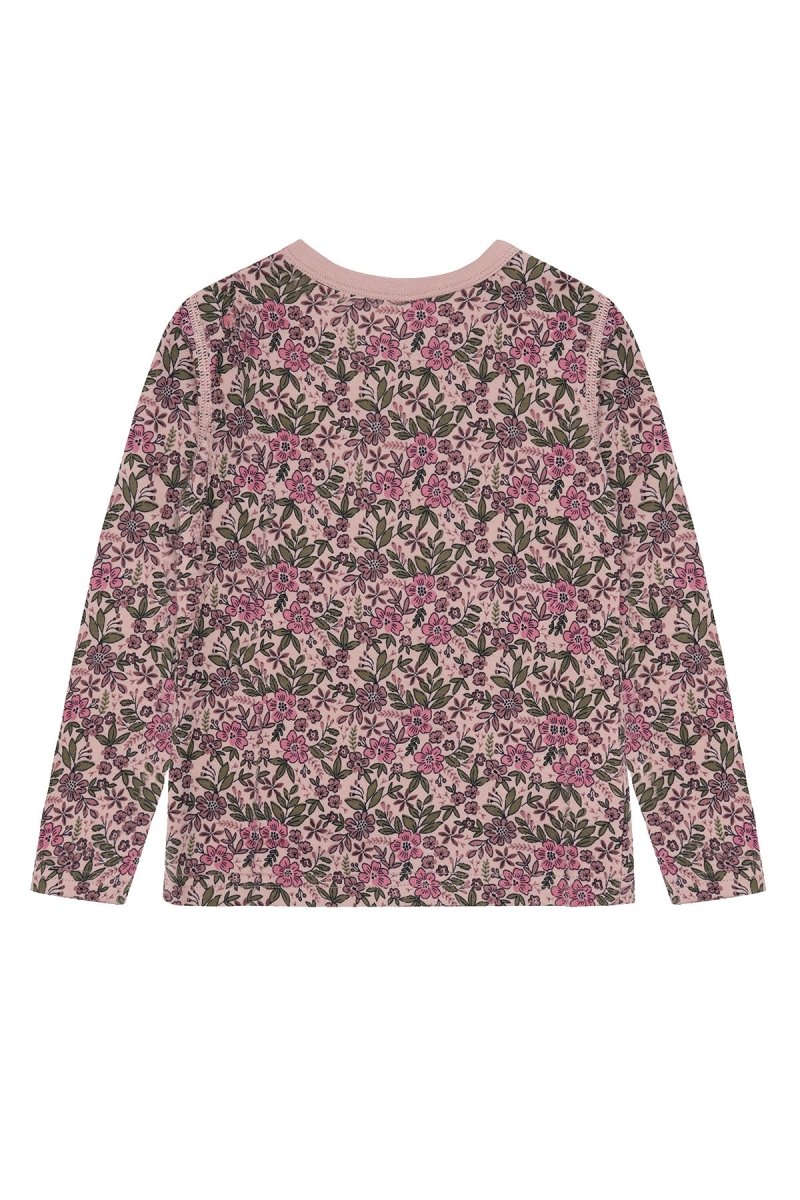 Hust &amp; Claire | Abba Flor Trøye Ull/Bambus – Adobe Rose | Torgunns Barneklær AS