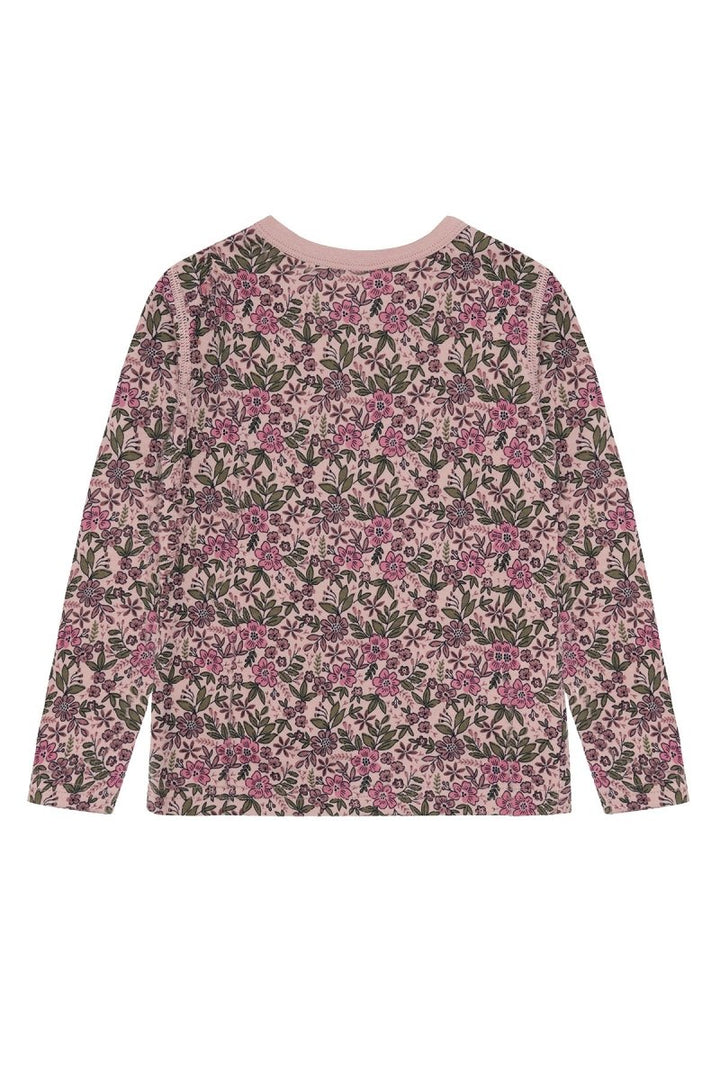 Hust &amp; Claire | Abba Flor Trøye Ull/Bambus – Adobe Rose | Torgunns Barneklær AS