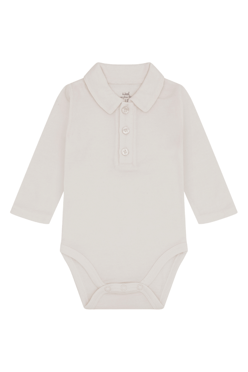 Hust &amp; Claire | Baldur Body Ull/Bambus – Ivory | Torgunns Barneklær AS