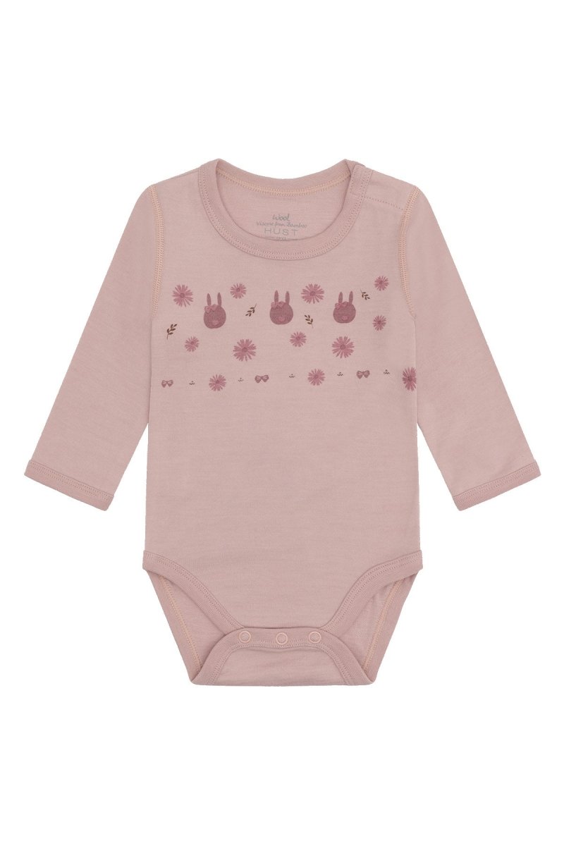 Hust & Claire | Baloo Playing Body Ull/Bambus – Adobe Rose | Torgunns Barneklær AS