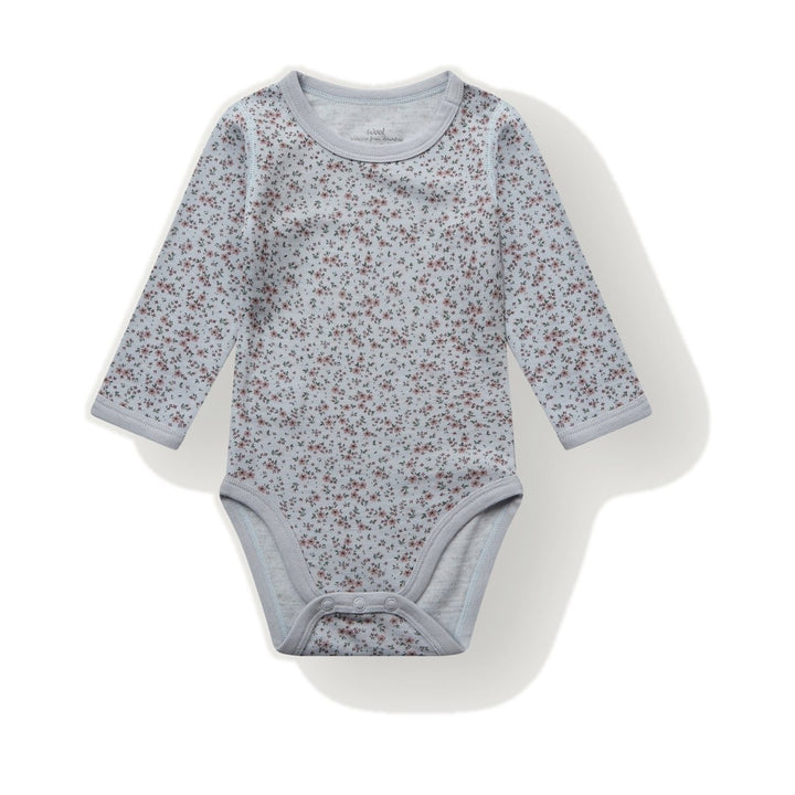 Hust &amp; Claire | Baloo Tiny Body Ull/Bambus – A Bit Blue | Torgunns Barneklær AS