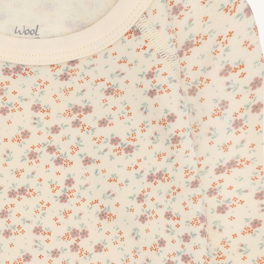 Hust &amp; Claire | Baloo Wrap Tiny Omslagsbody Ull/Bambus – Offwhite | Torgunns Barneklær AS
