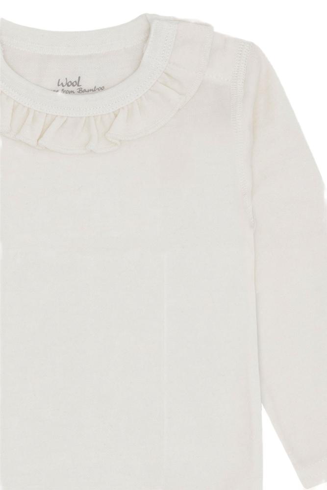 Hust & Claire | Barbara Body Ull/Bambus – Ivory | Torgunns Barneklær AS