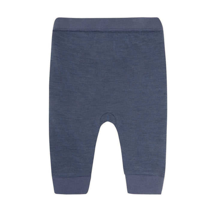 Hust &amp; Claire | Gaby Ull/Bambus Babybukse – Vintage Indigo | Torgunns Barneklær AS