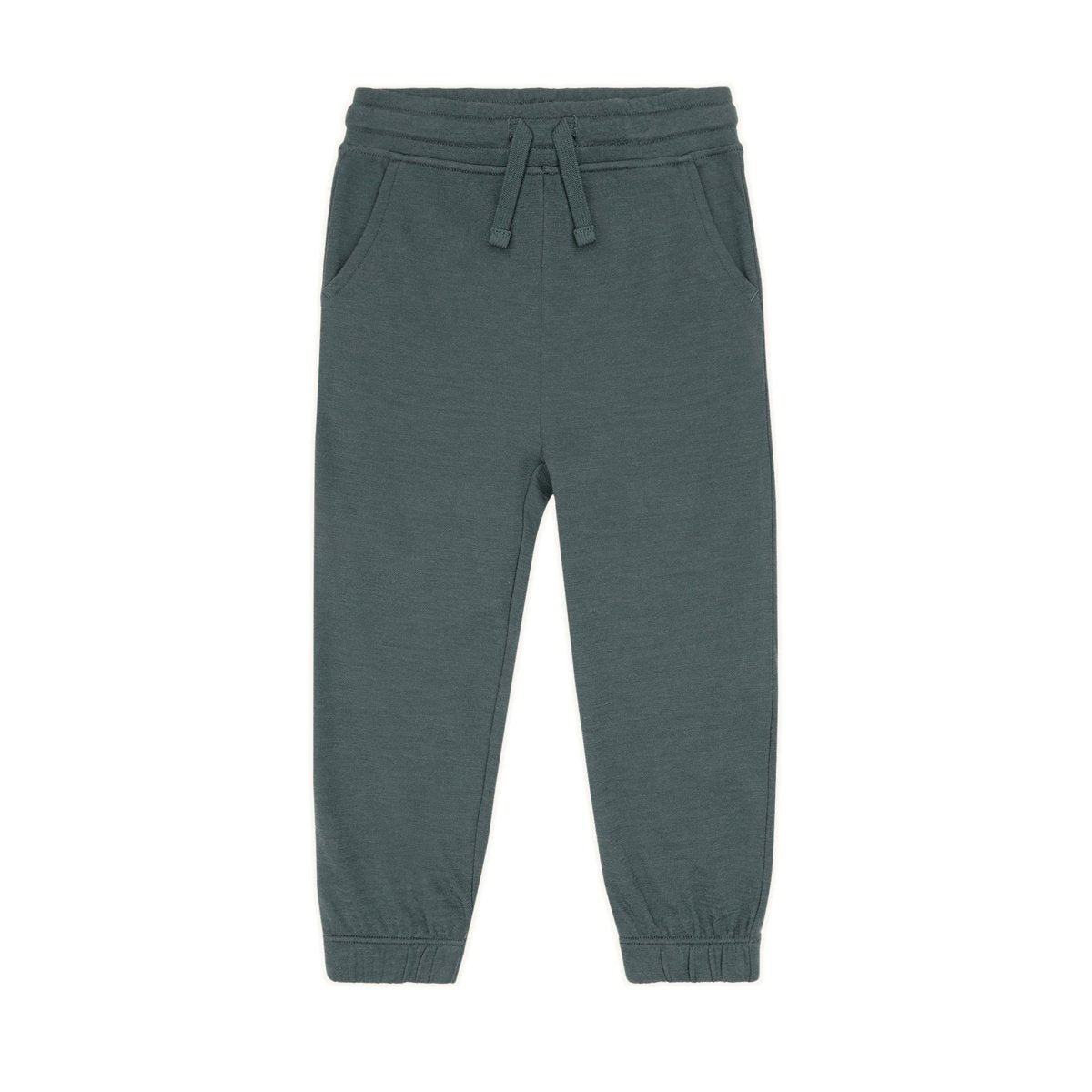 Hust & Claire | Galon Ull/Bambus Joggebukse - Balsam Green | Torgunns Barneklær AS