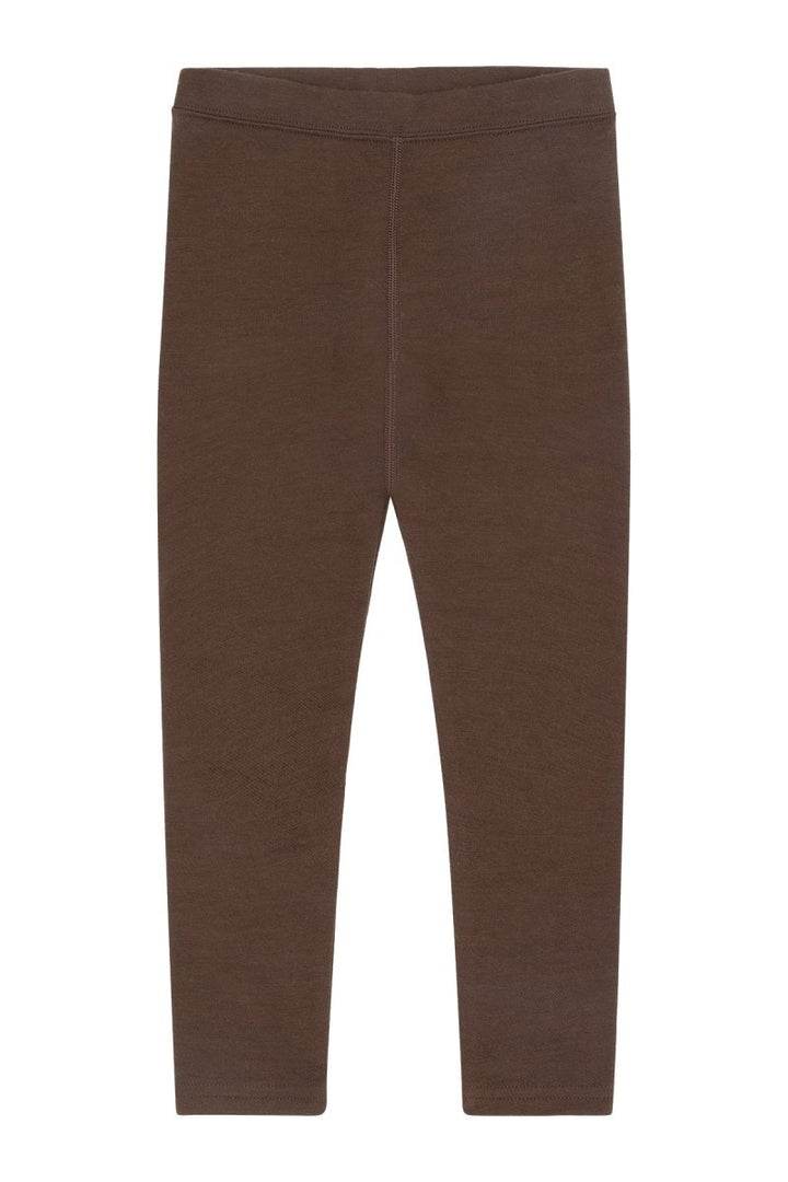 Hust &amp; Claire | Laki Leggings Ull/Bambus – Brown Stone | Torgunns Barneklær AS