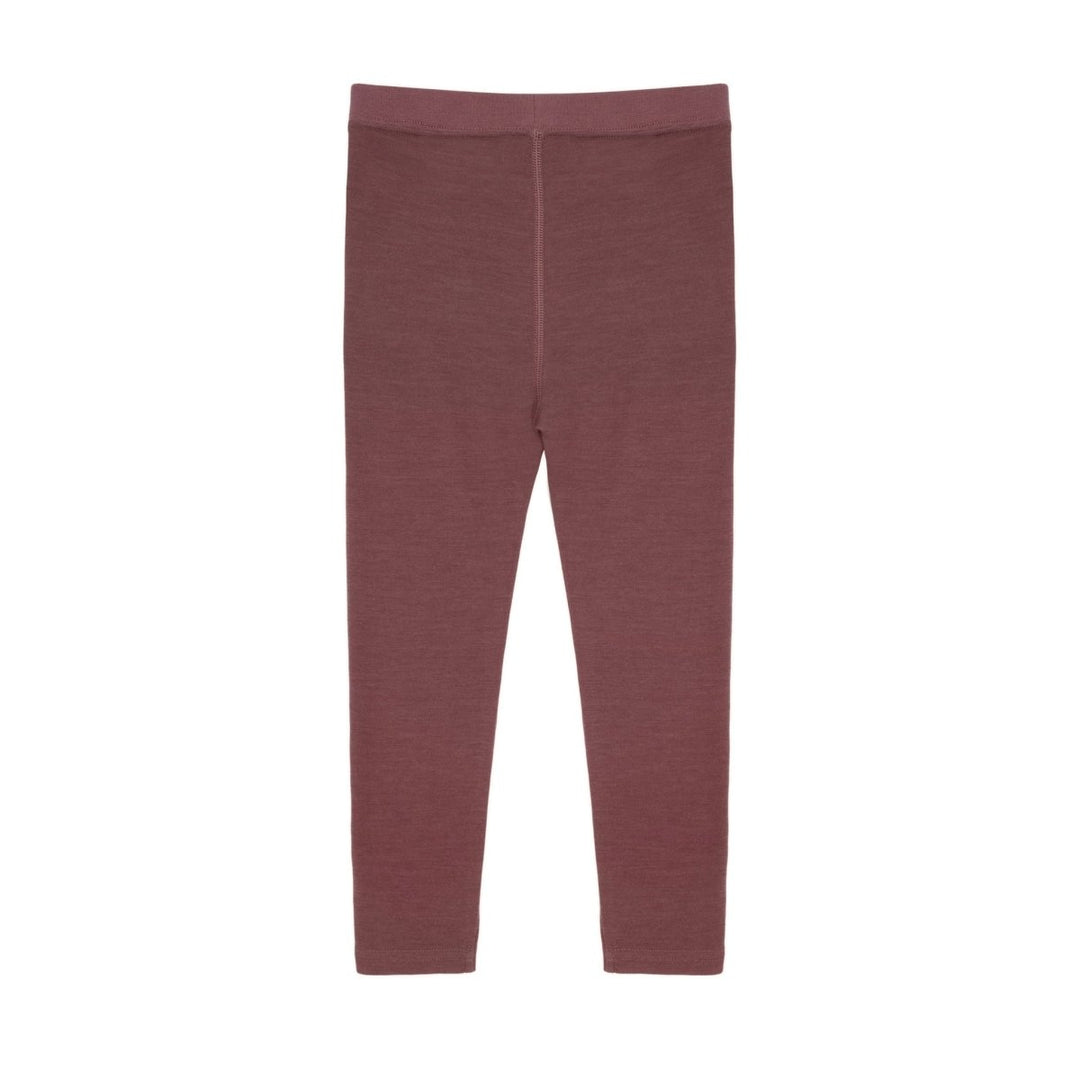 Hust &amp; Claire | Laki Leggings Ull/Bambus – Old Rose | Torgunns Barneklær AS