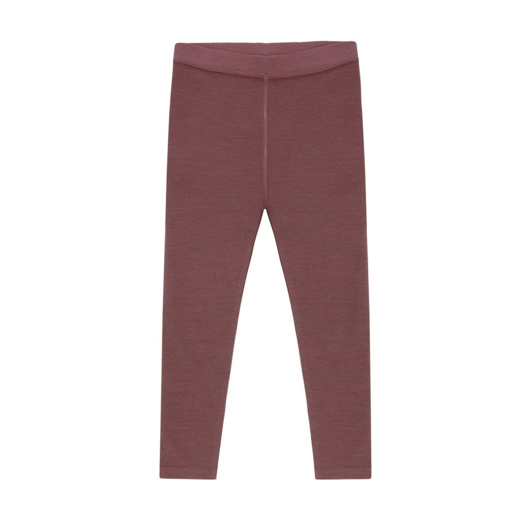 Hust &amp; Claire | Laki Leggings Ull/Bambus – Old Rose | Torgunns Barneklær AS
