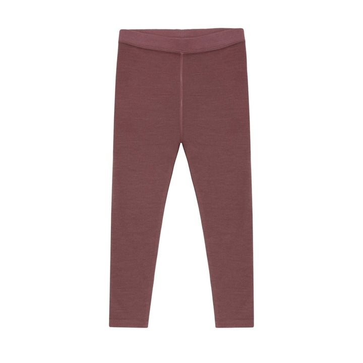Hust &amp; Claire | Laki Leggings Ull/Bambus – Old Rose | Torgunns Barneklær AS