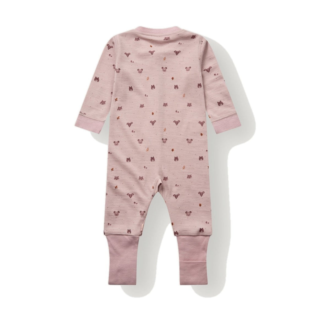 Hust &amp; Claire | Manu Forest Ull/Bambus Pysj – Dusty Rose | Torgunns Barneklær AS