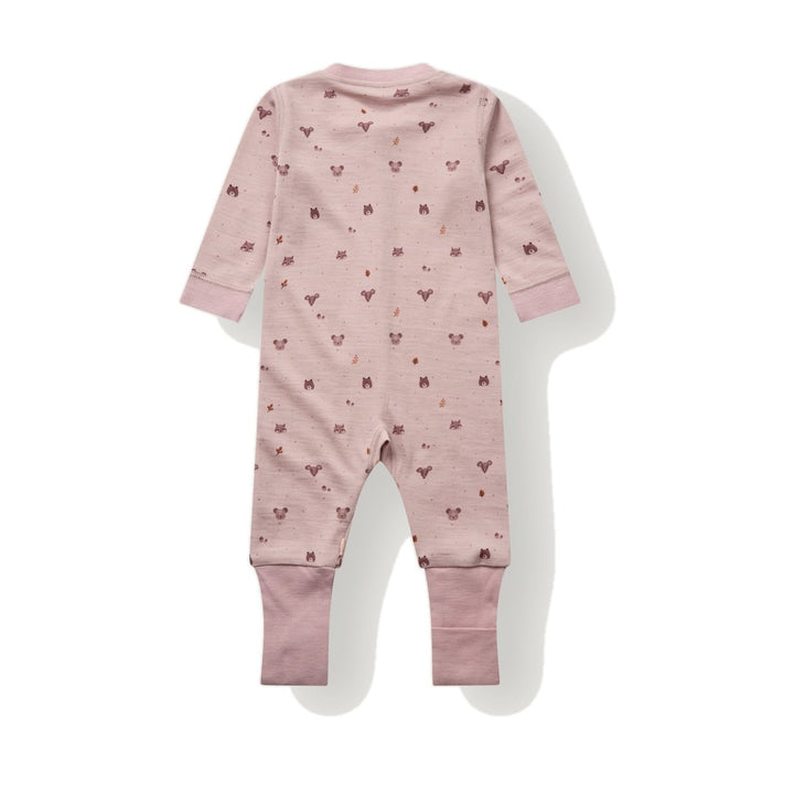 Hust &amp; Claire | Manu Forest Ull/Bambus Pysj – Dusty Rose | Torgunns Barneklær AS
