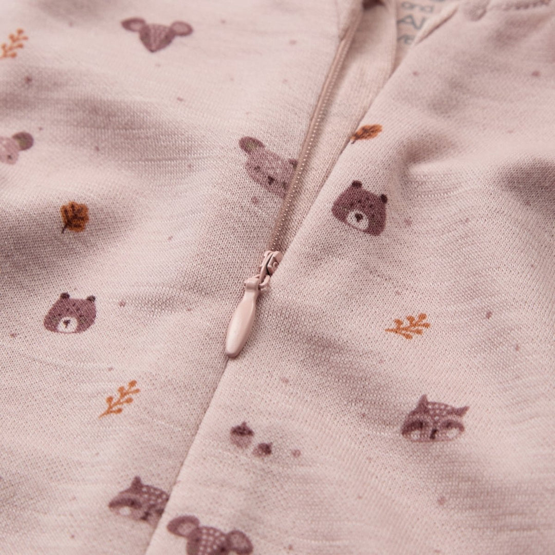 Hust &amp; Claire | Manu Forest Ull/Bambus Pysj – Dusty Rose | Torgunns Barneklær AS