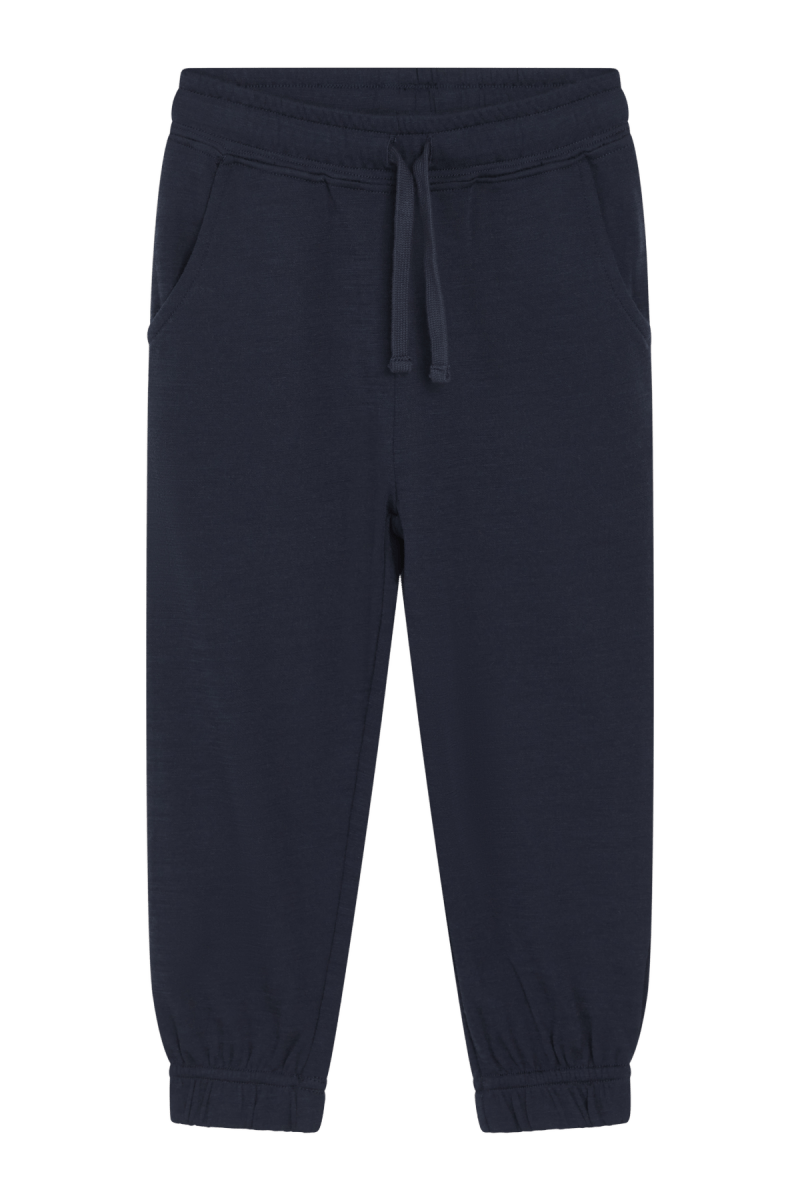 Hust & Claire | Ull/Bambus Joggebukse | Galon - More navy | Torgunns Barneklær AS