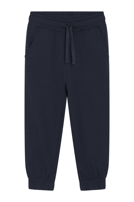 Hust & Claire | Ull/Bambus Joggebukse | Galon - More navy | Torgunns Barneklær AS