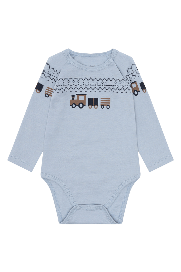 Hust &amp; Claire | Ullbody | Bo Train - Baby Blue | Torgunns Barneklær AS