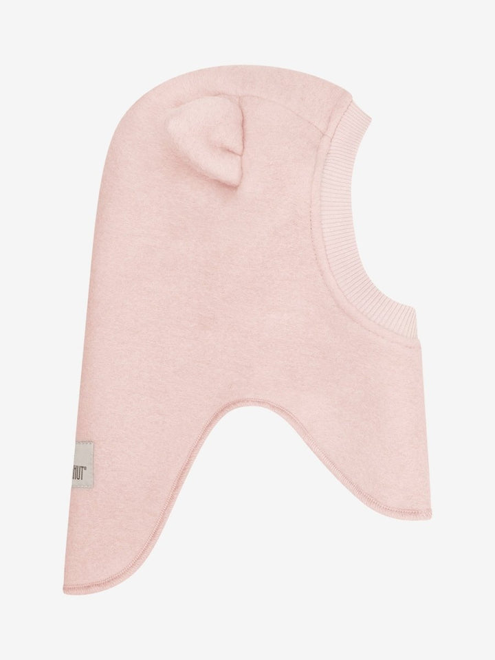 HUTTEliHUT | Balaclava Bear Ears Wool - Rose Smoke | Torgunns Barneklær AS