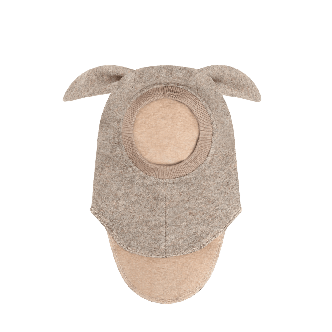 HUTTEliHUT | Balaclava Bunny Ears Wool - Camel Melange | Torgunns Barneklær AS