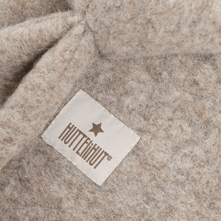 HUTTEliHUT | Balaclava Bunny Ears Wool - Camel Melange | Torgunns Barneklær AS